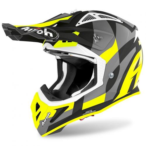 Helmet Aviator Ace Trick Yellow Matt